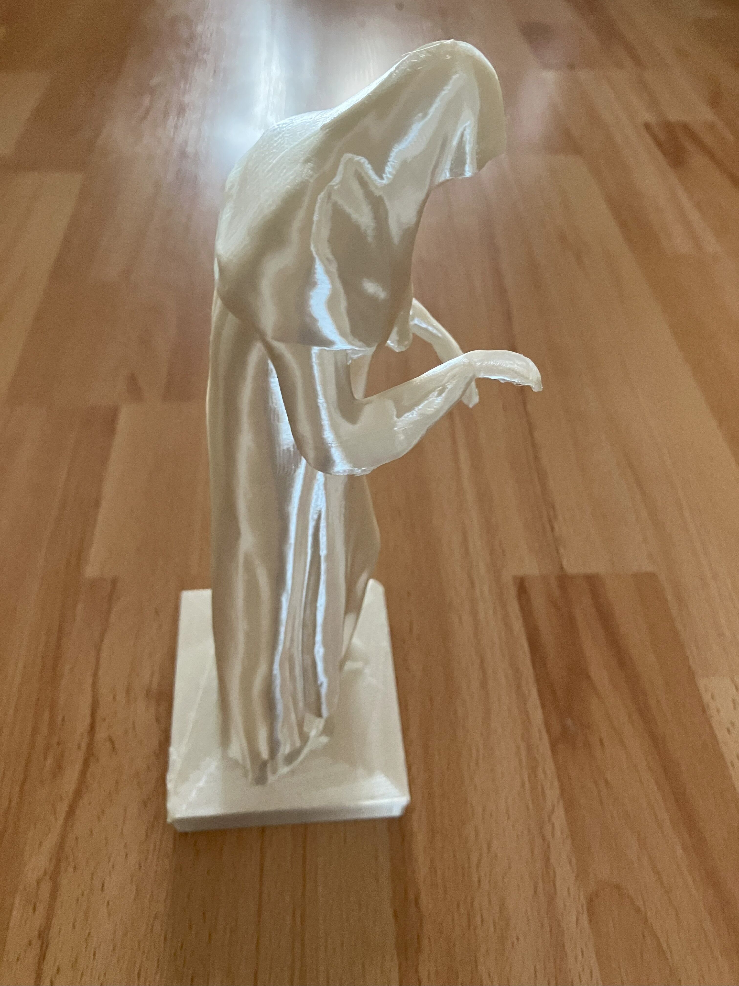 Elven Statue - High Res 3D Print ready Free 3D print model_13