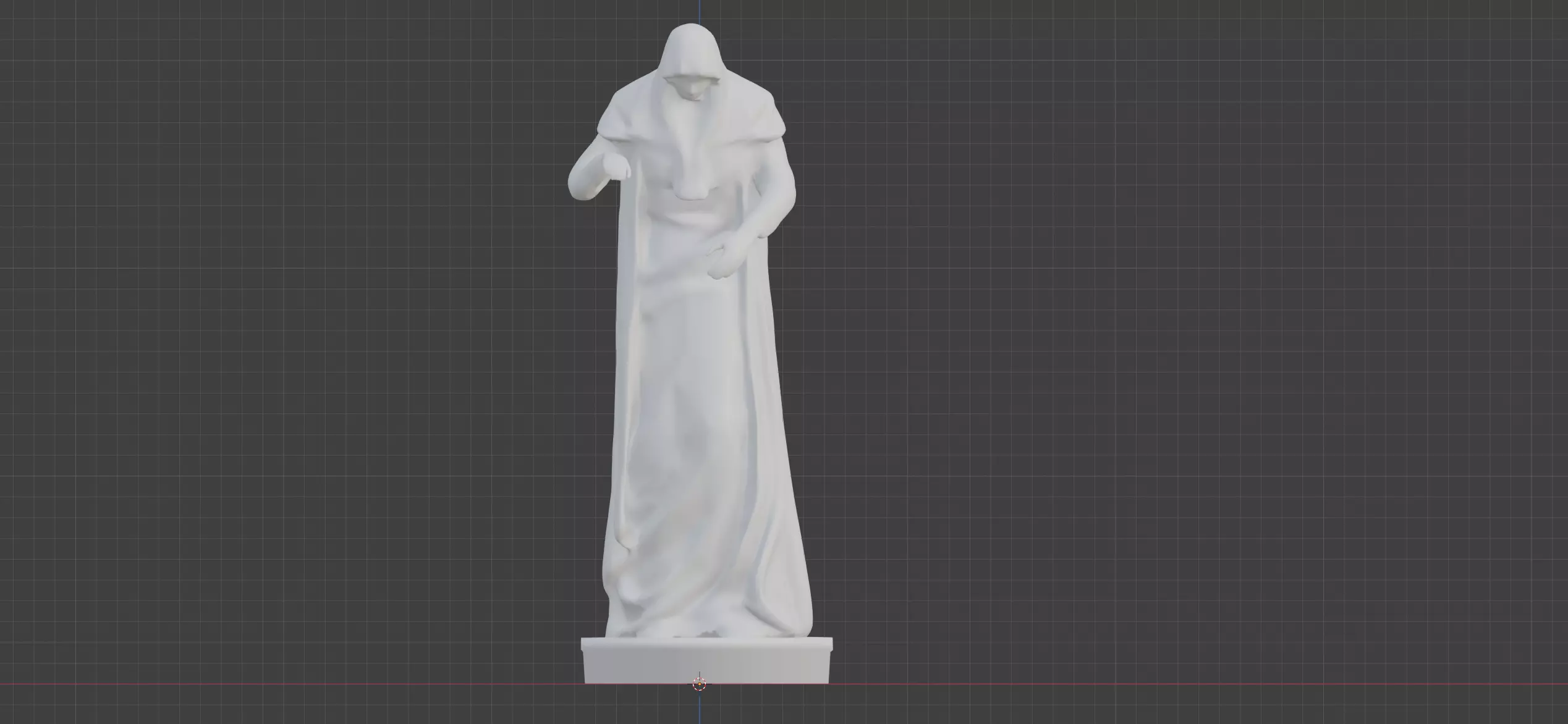 Elven Statue - High Res 3D Print ready Free 3D print model_0