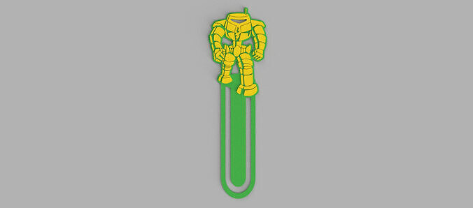 Robot Sheldon Cooper From Big Bang Theory Logo Bookmark Free 3D print model