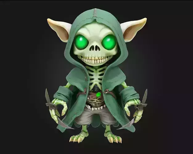 Skeleton Goblin Rogue