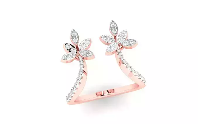 Women Ring  Render 3dm STL OBJ FBX Details