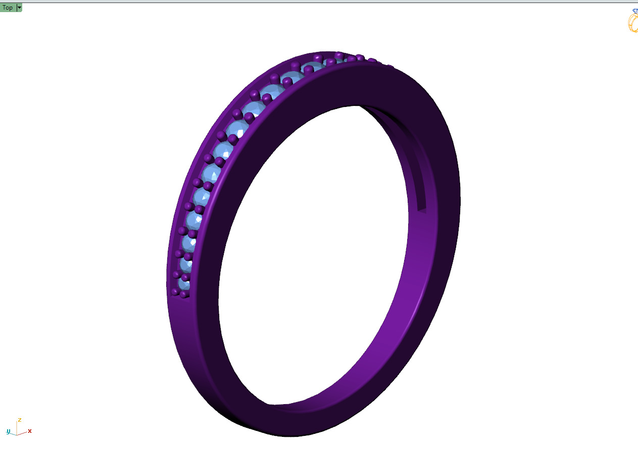 Engatment ring 3D model 3D print model 3D print model_10