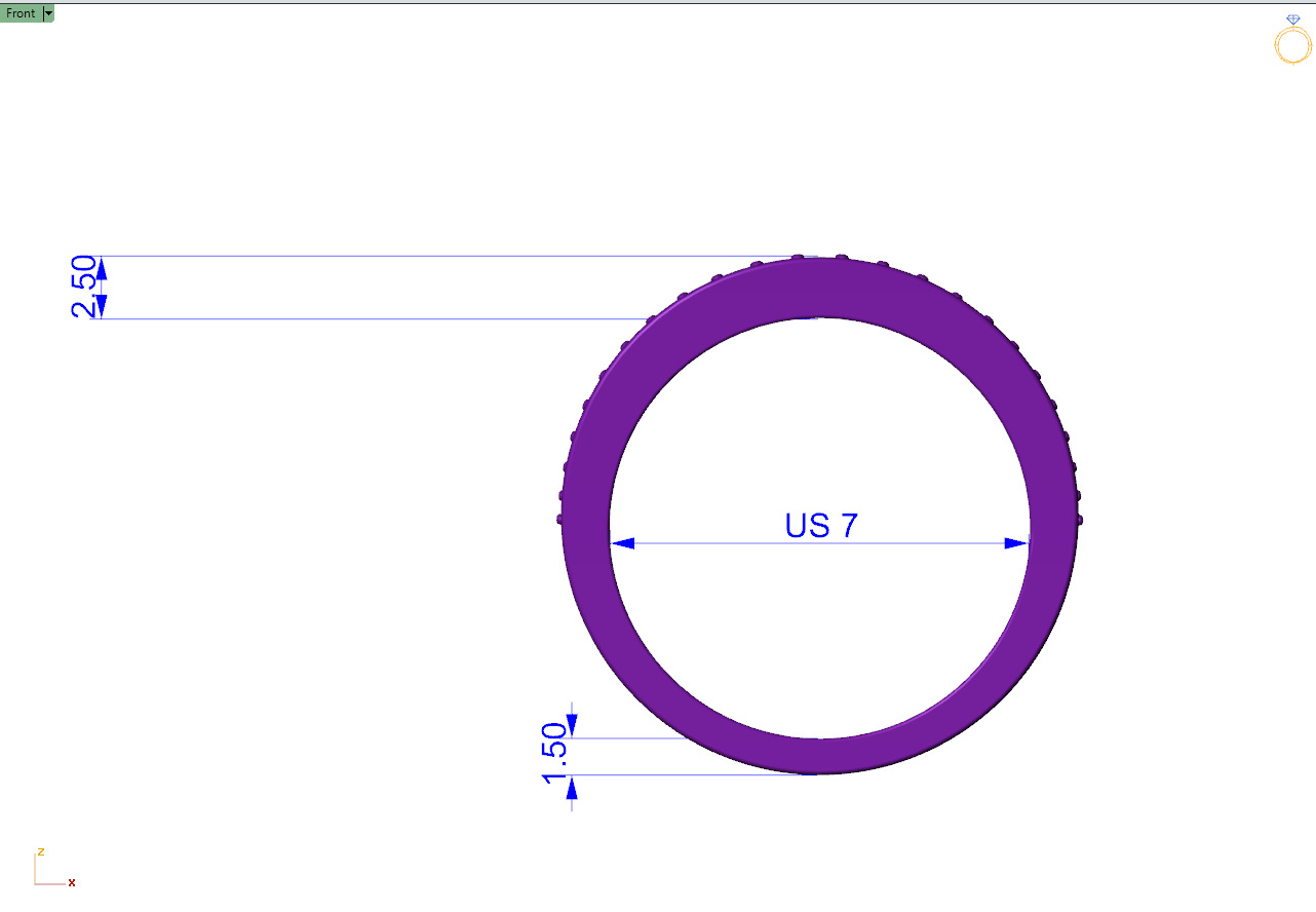 Engatment ring 3D model 3D print model 3D print model_5