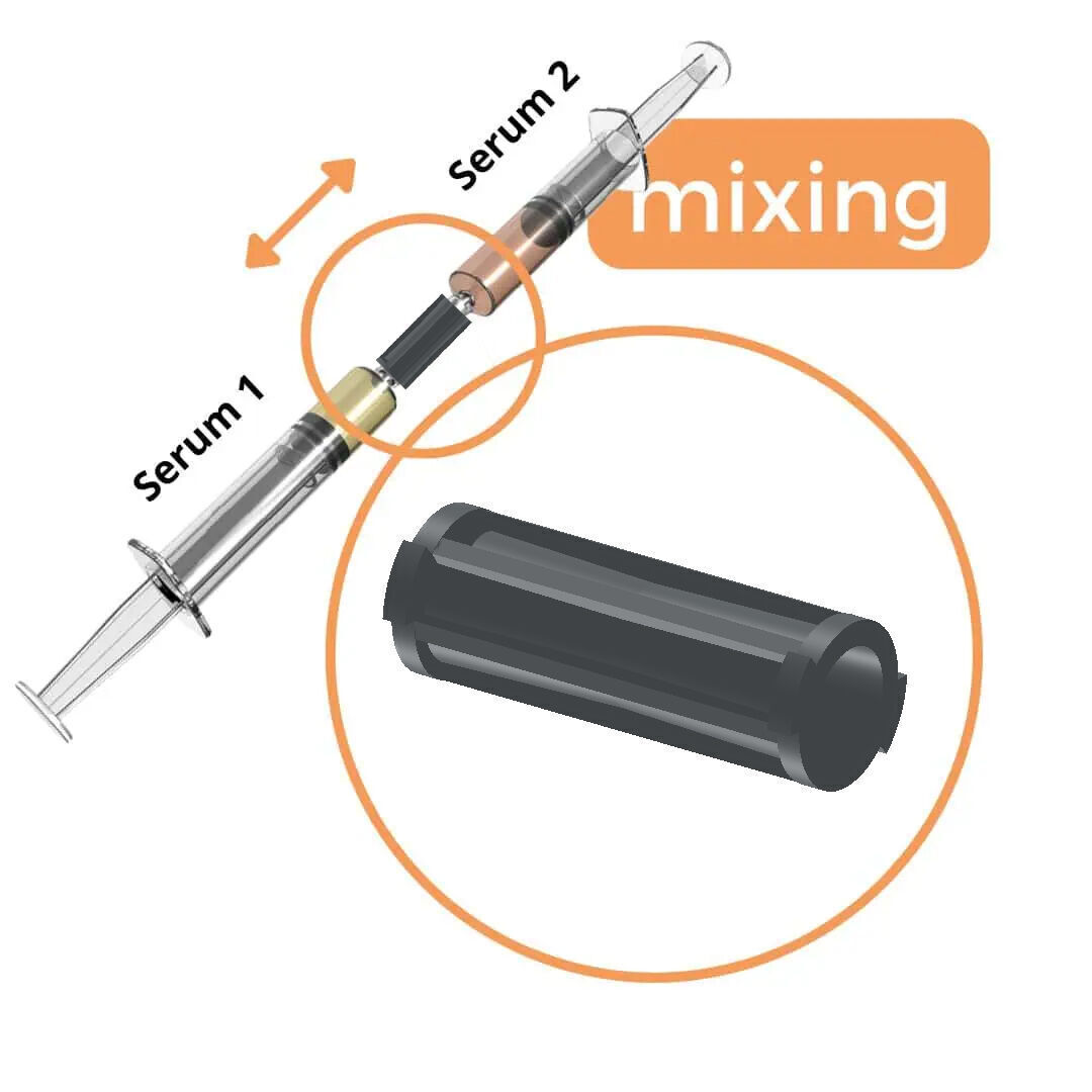 Syringe Mixing Tube 3D print model_1