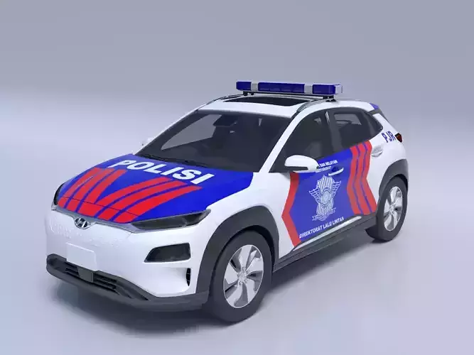 Hyundai Kona - 2022 Indonesian Police