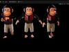 The Monkey Low-poly 3D model_3