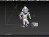 The Monkey Low-poly 3D model_4