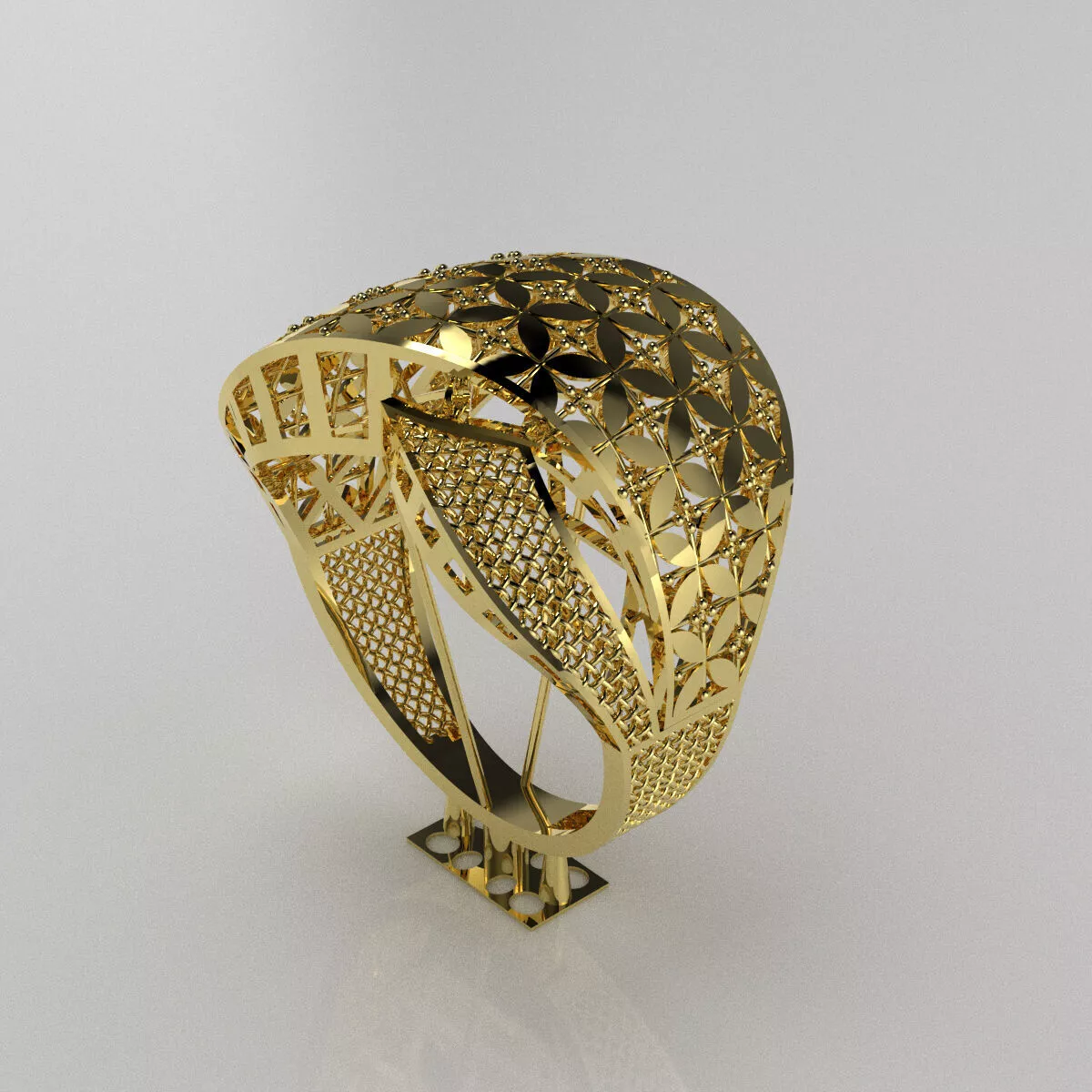 Fusion ring 3D printer model code 248 3D print model 3D print model