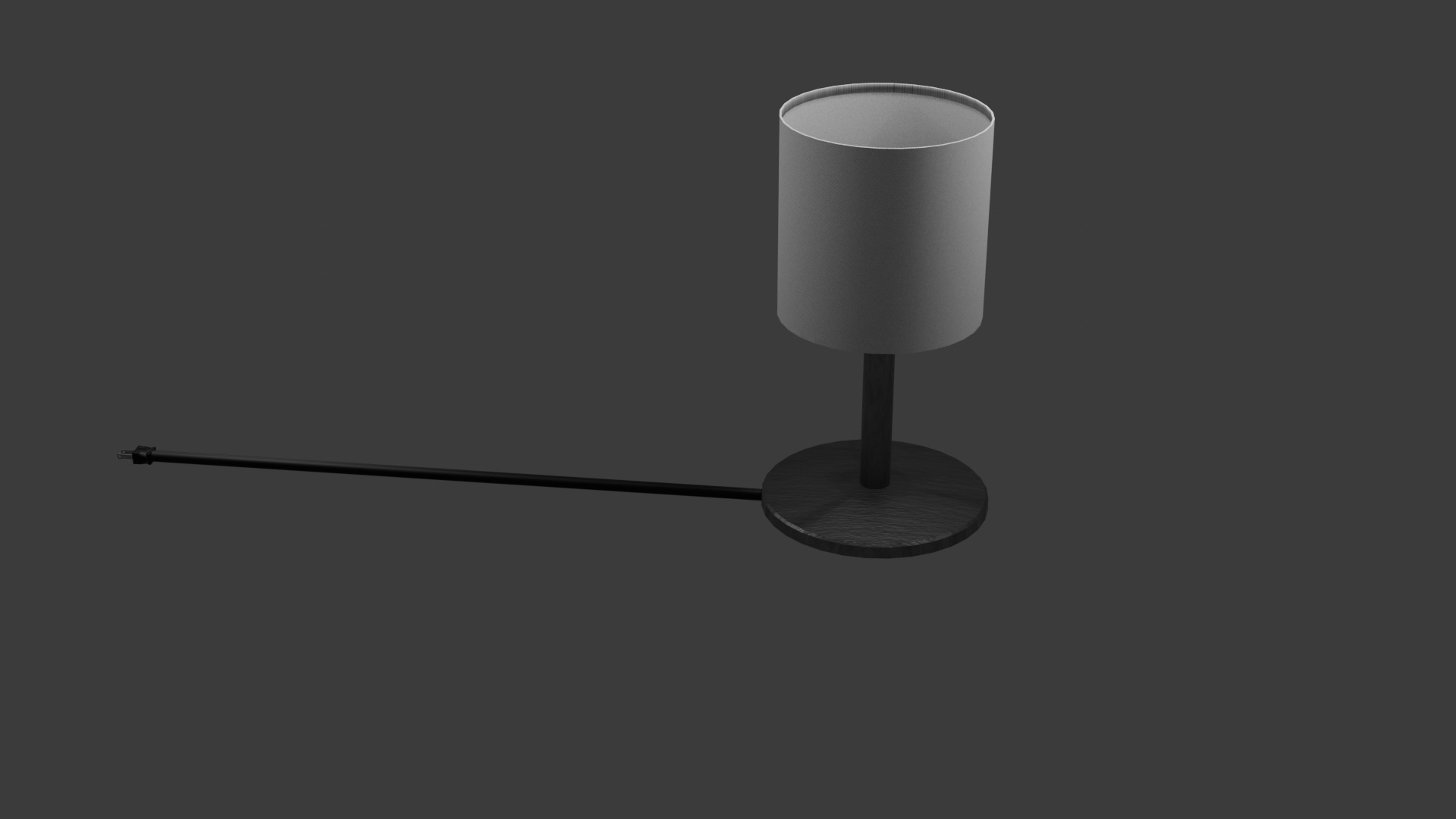 lamp cord Free low-poly 3D model_6