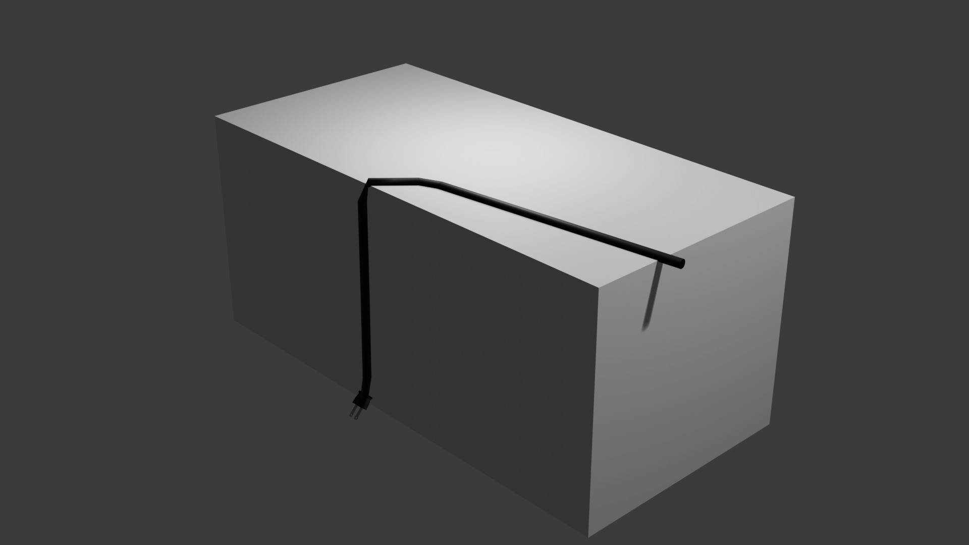 lamp cord Free low-poly 3D model_4