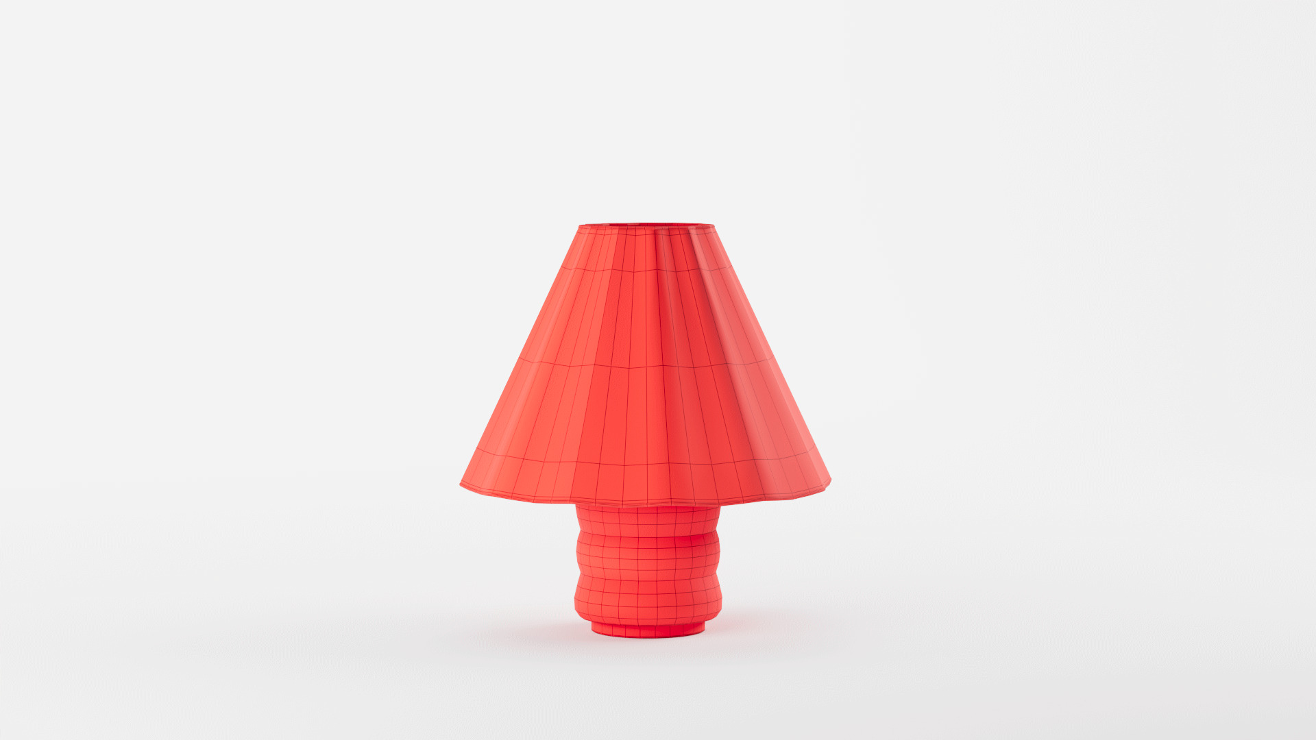 Sutton Rattan Table Lamp 3D model_10