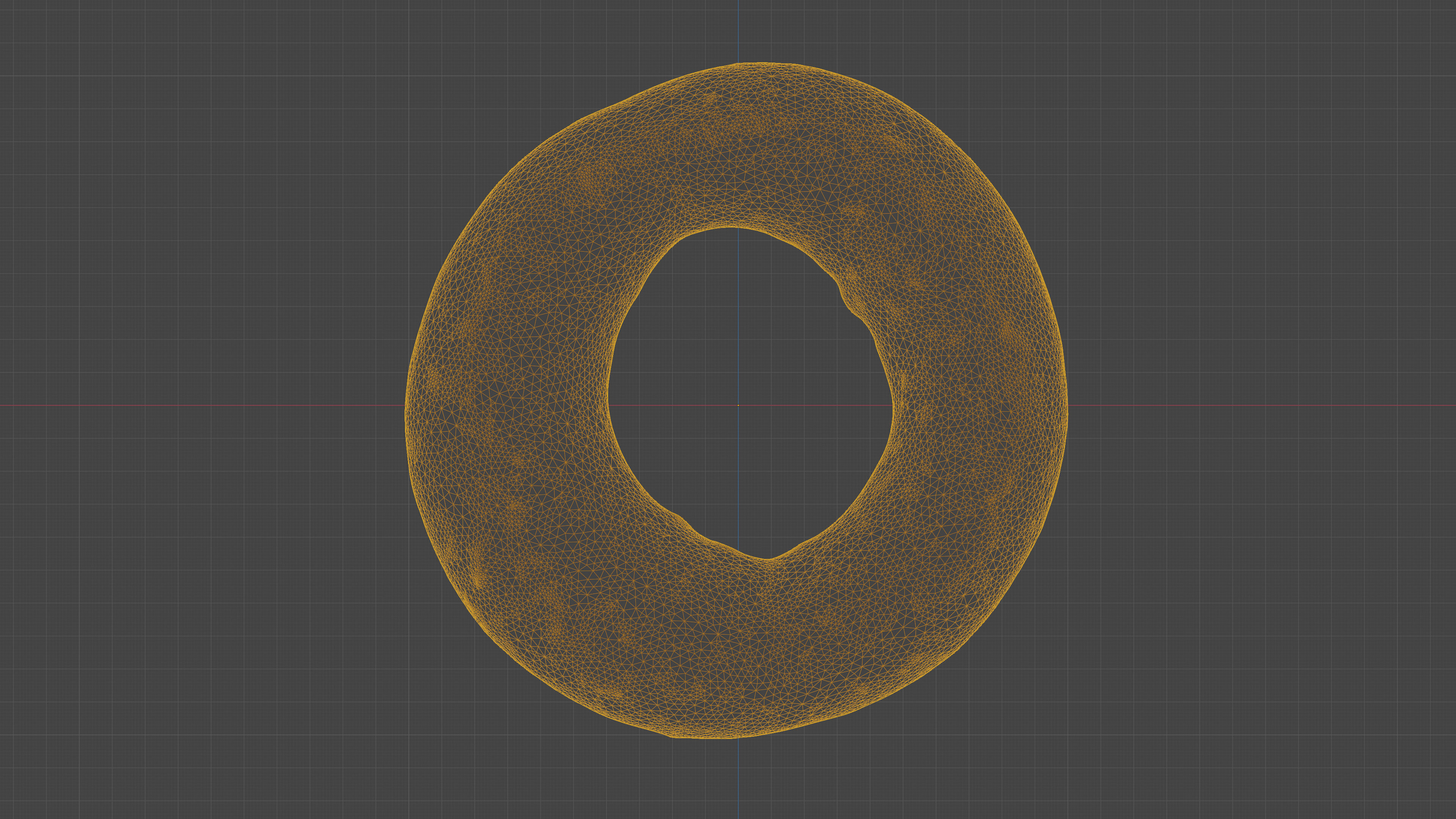 Photorealistic 3D scan of bagel Low-poly 3D model_29