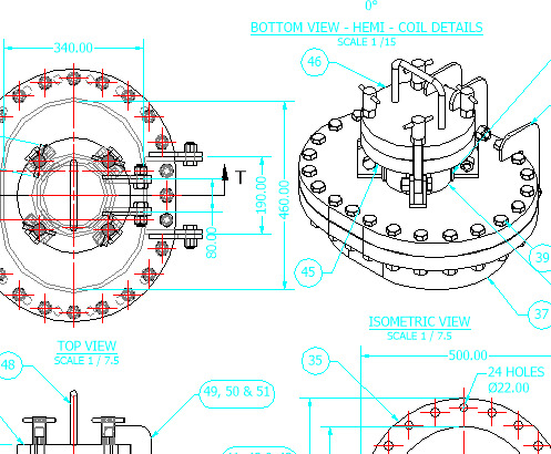 Pressure Vessel 5000L Drawing 3D model_3