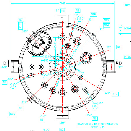 Pressure Vessel 5000L Drawing 3D model_1