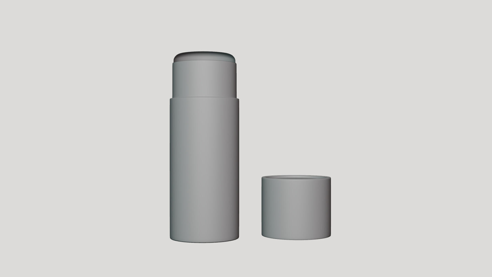 Basic Lip Balm - Geometry Only No Textures No Materials 3D model_2