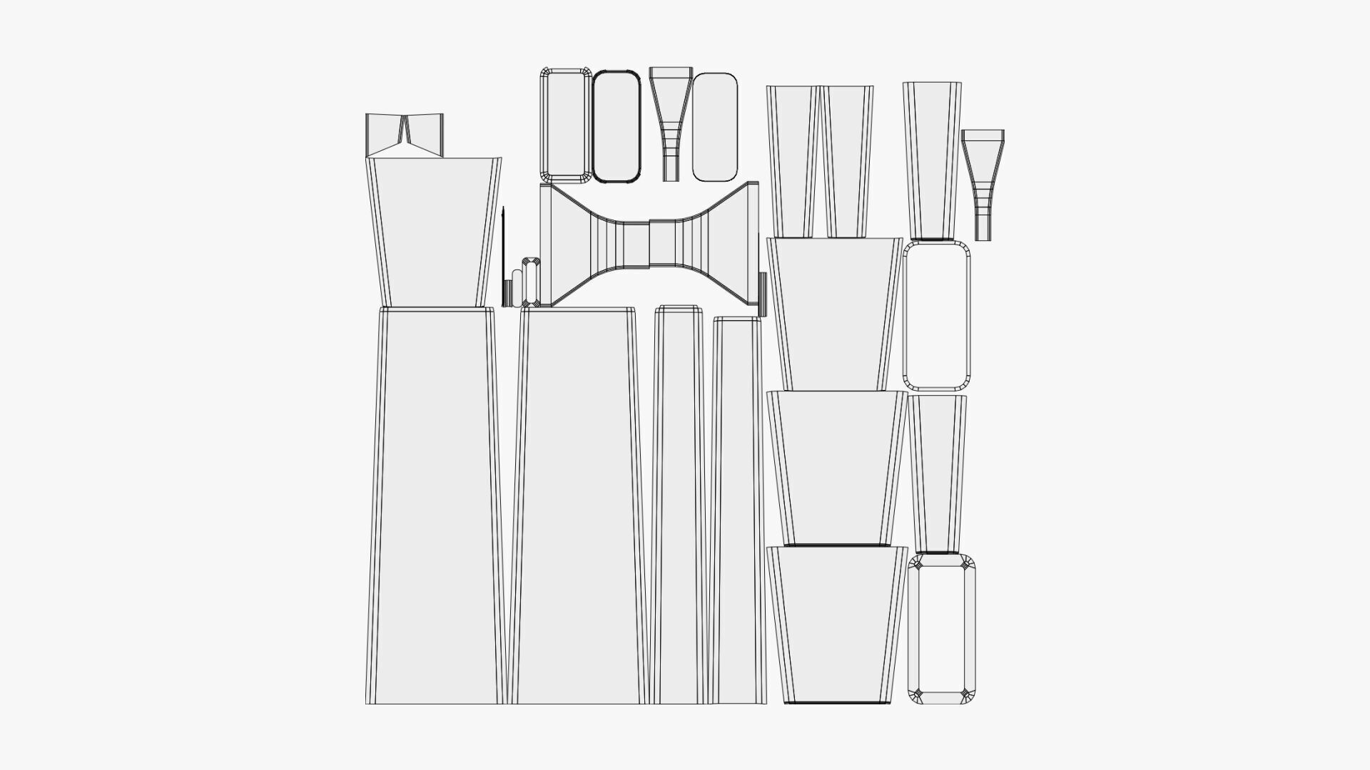 Basic Marker - Geometry Only No Textures No Materials 3D model_5