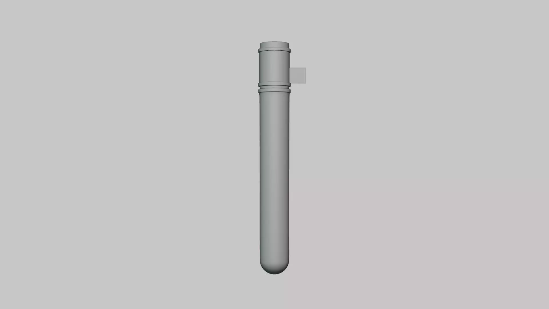 Basic Serum Bottle - Geometry Only No Textures No Materials 3D model_0