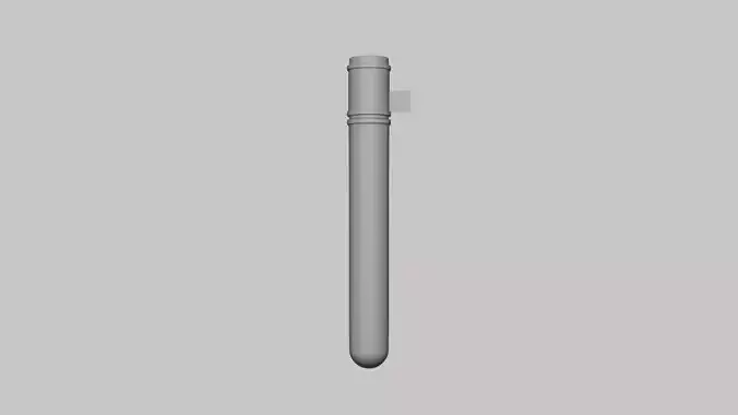 Basic Serum Bottle - Geometry Only No Textures No Materials