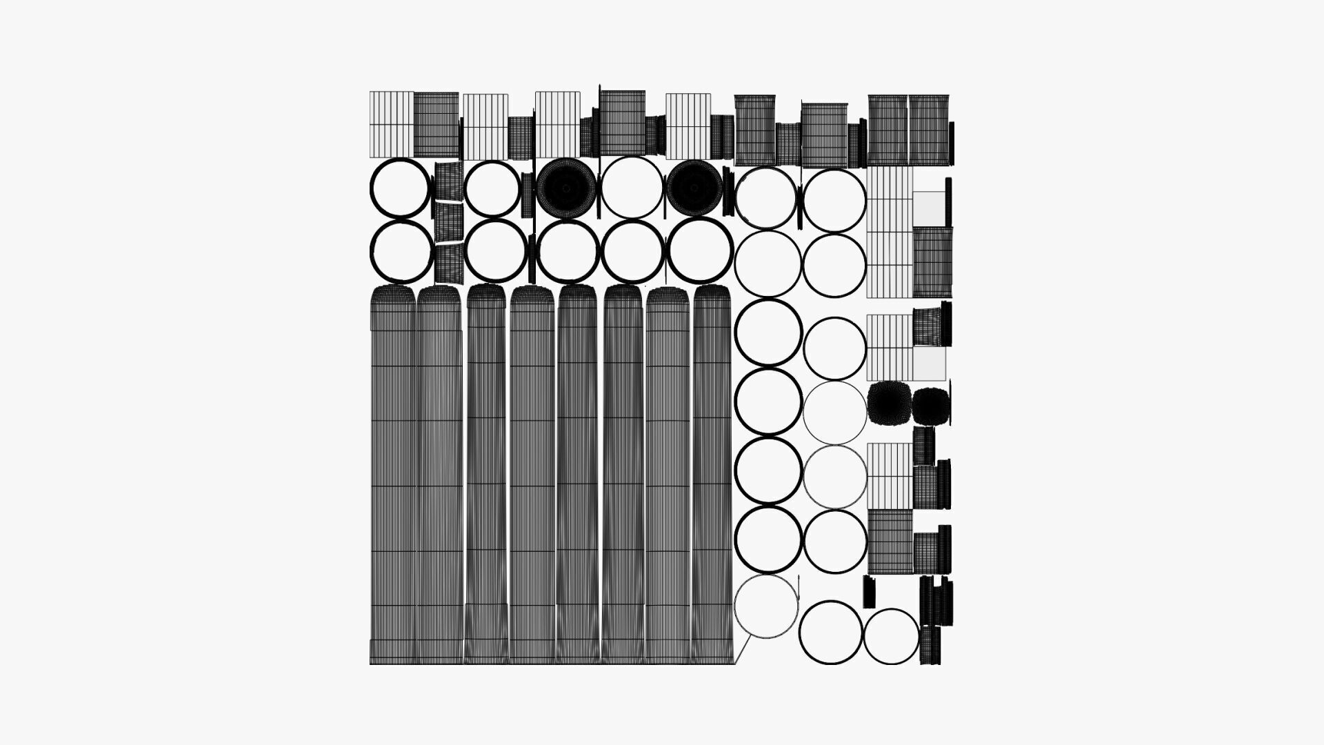 Basic Serum Bottle - Geometry Only No Textures No Materials 3D model_5