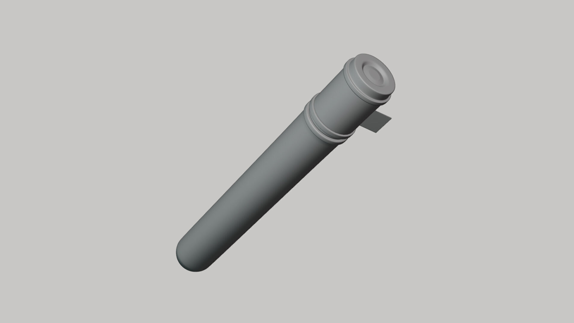Basic Serum Bottle - Geometry Only No Textures No Materials 3D model_3