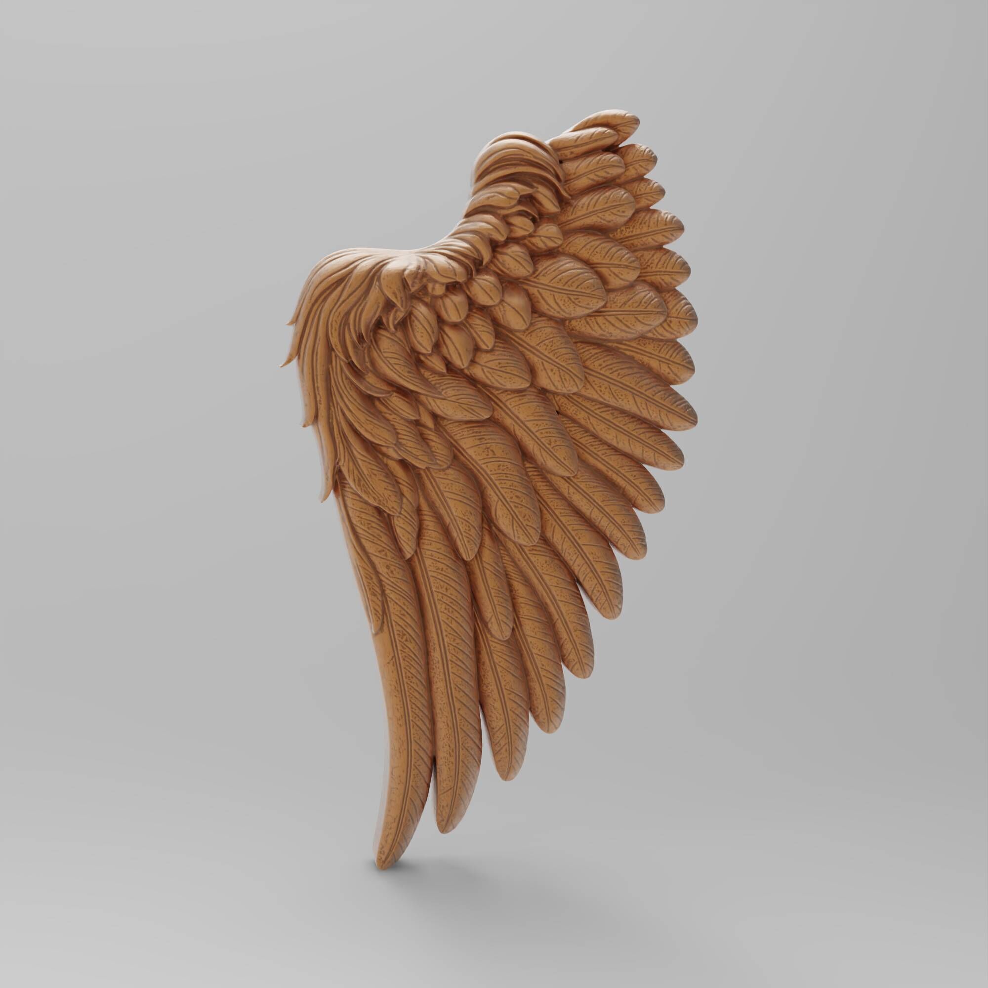 Angel Wing Keepsake DIY Cherub Wings 3D print model_8