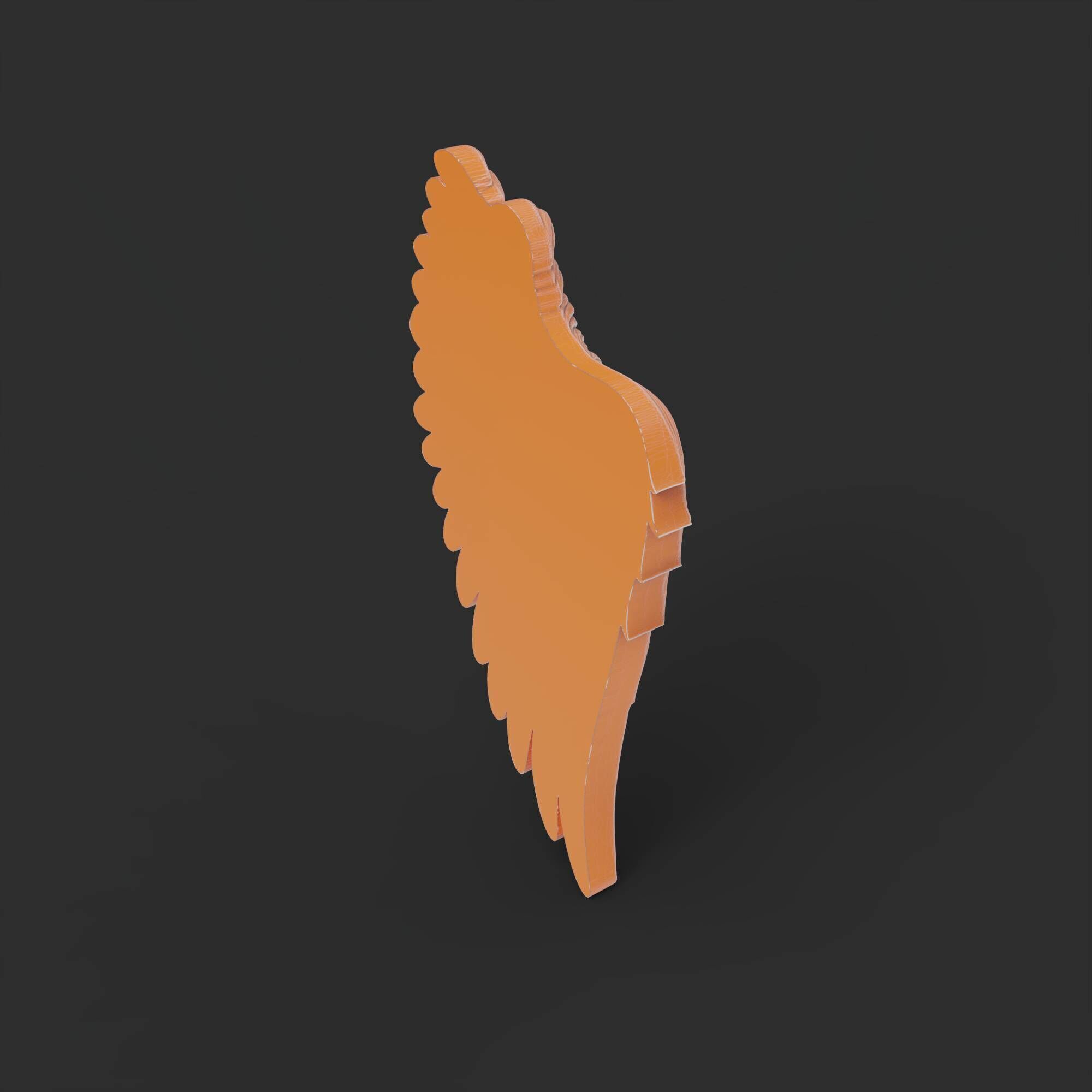 Angel Wing Keepsake DIY Cherub Wings 3D print model_11