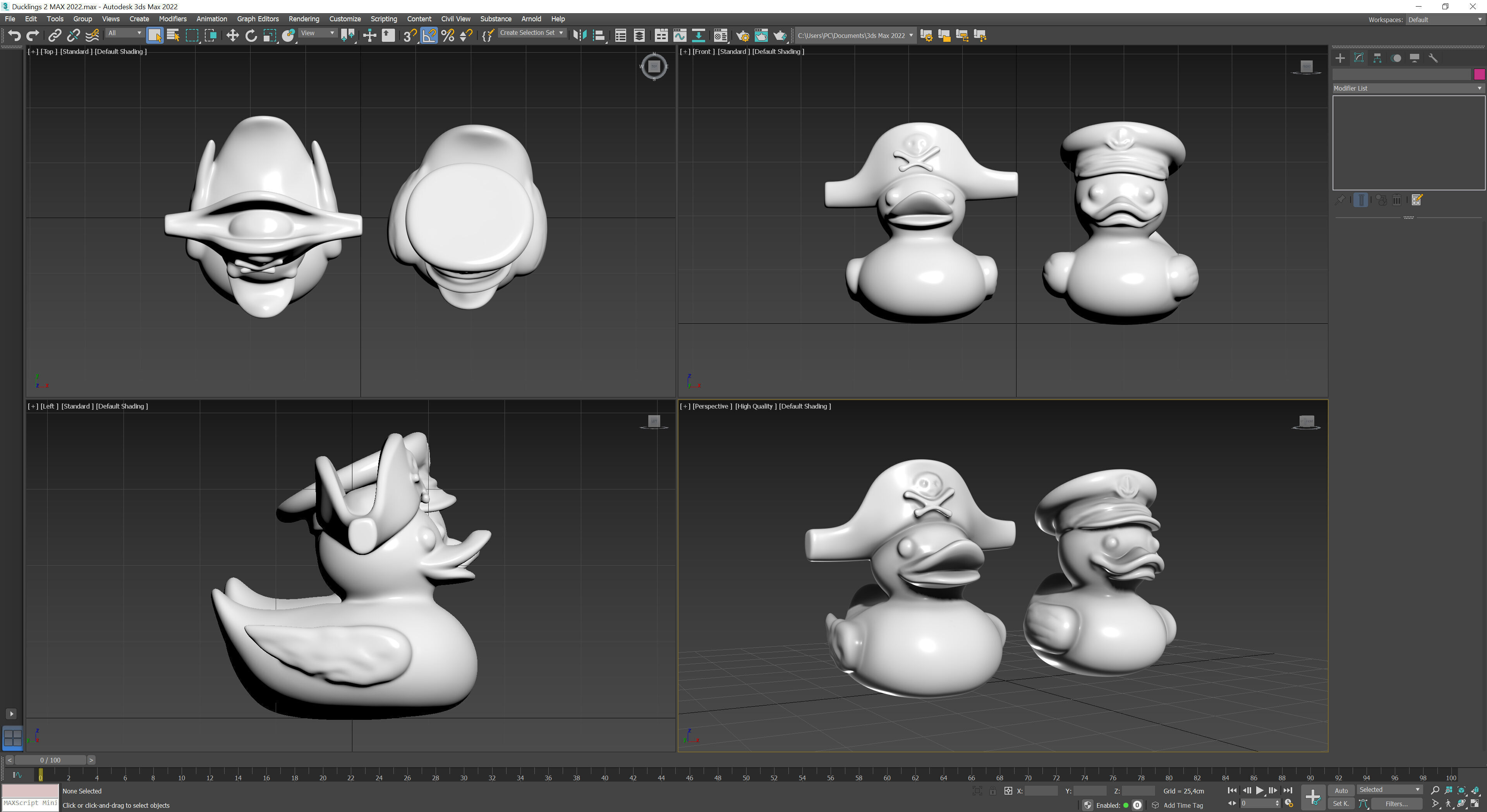 Ducklings 2 3D print model_10