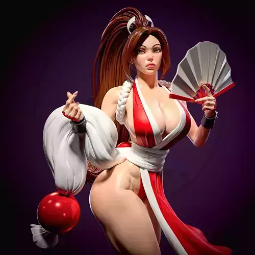 Mai Shiranui with NSFW