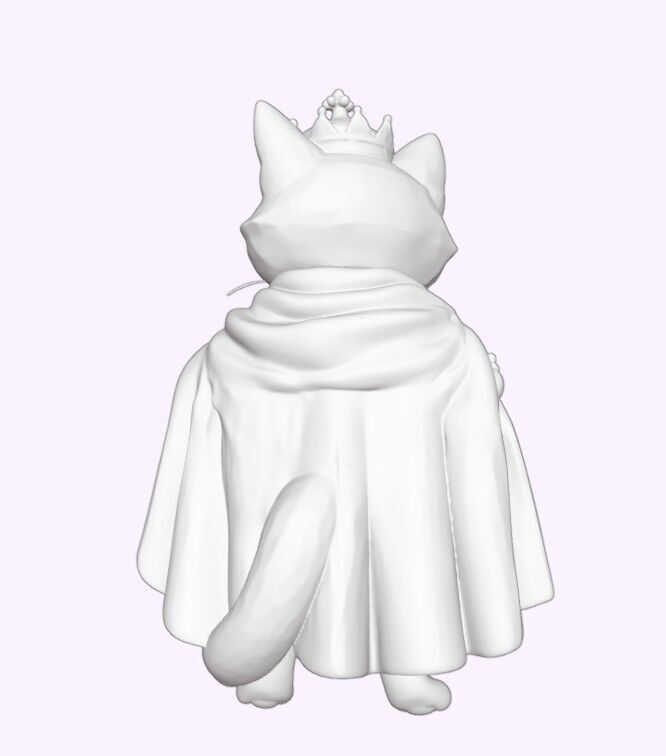 King Whiskers The Regal Cat 3D print model_6