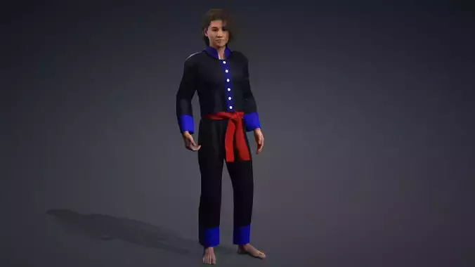 Txiv nraug hmoob fashion 3D model
