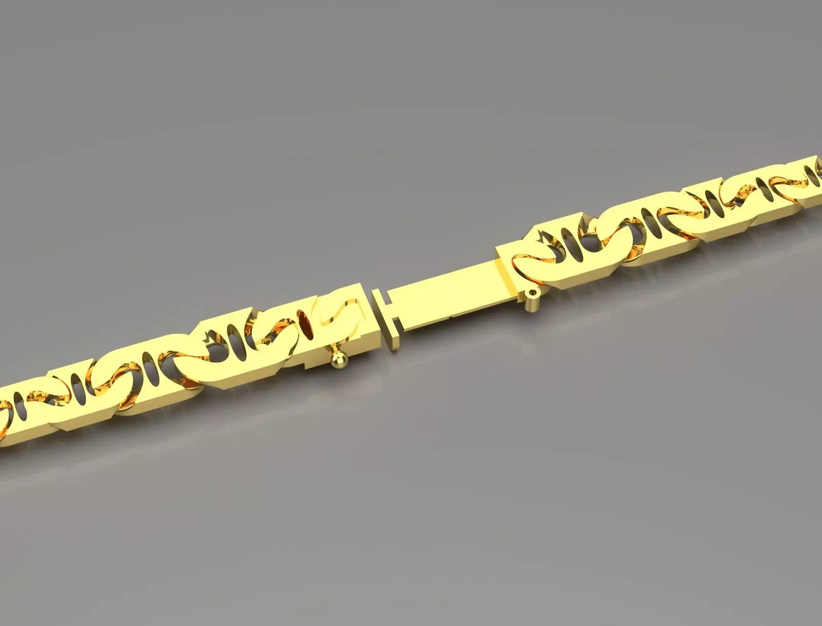 gold bracelet bg0029 3D print model