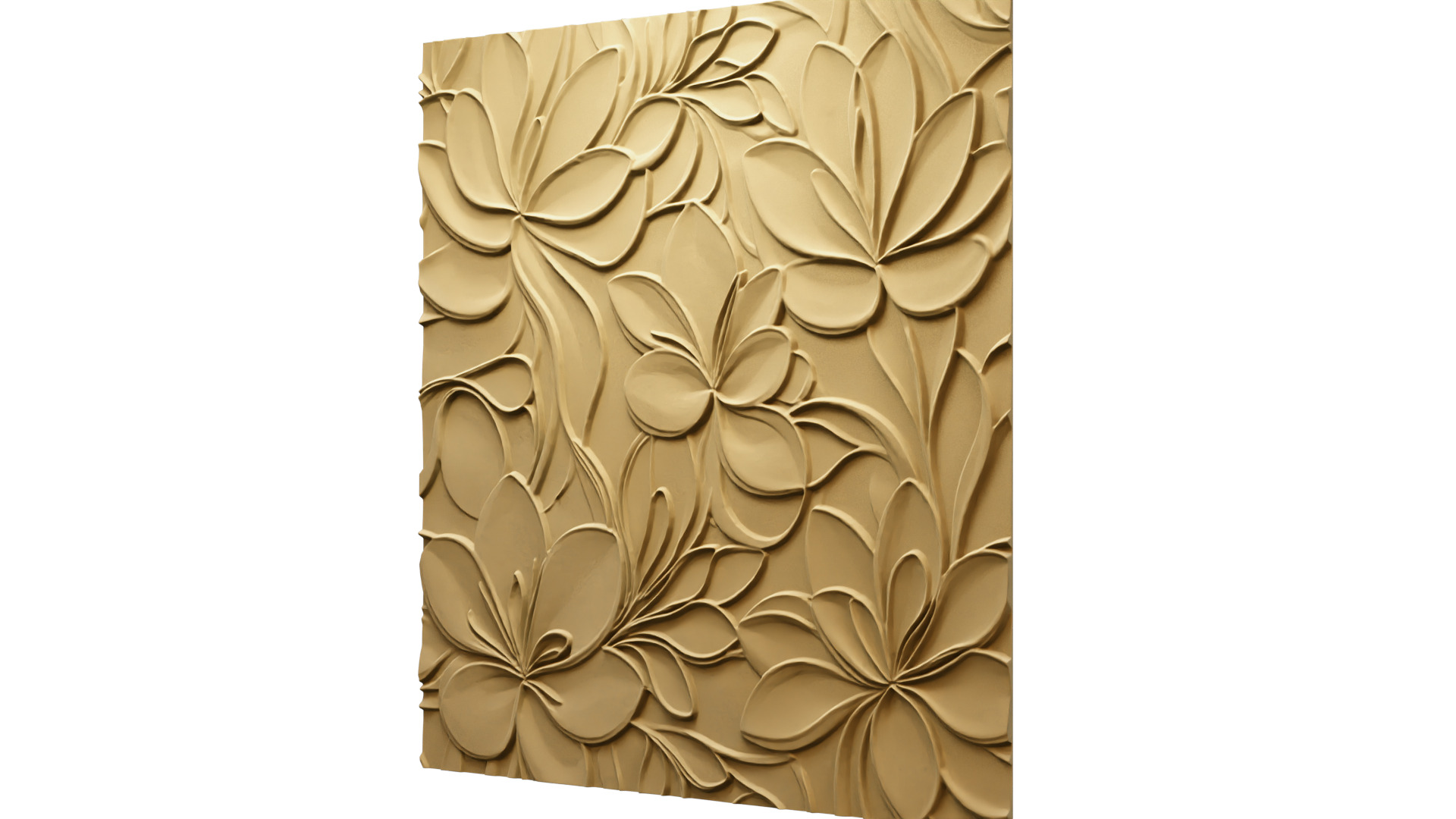 modern panel wall decor set relief stl mural CNC 180 3D model | CGTrader