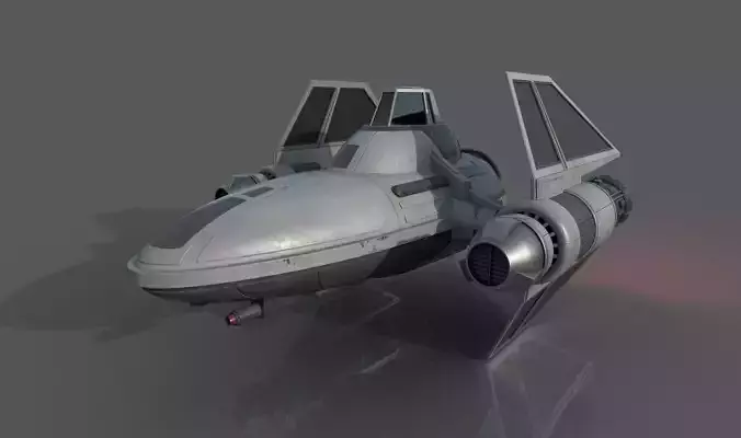 CloudCity Tie custom ship design
