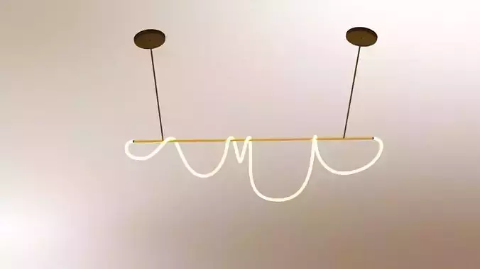 a chandelier with gold inserts