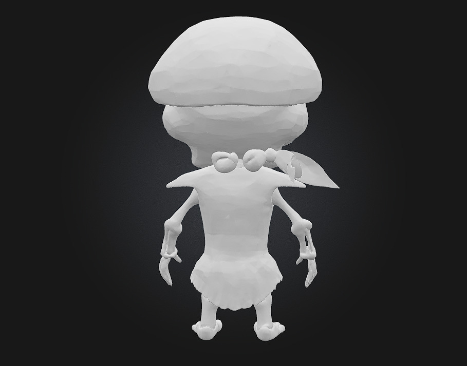 Chibi Pirate Skeleton 3D print model_6