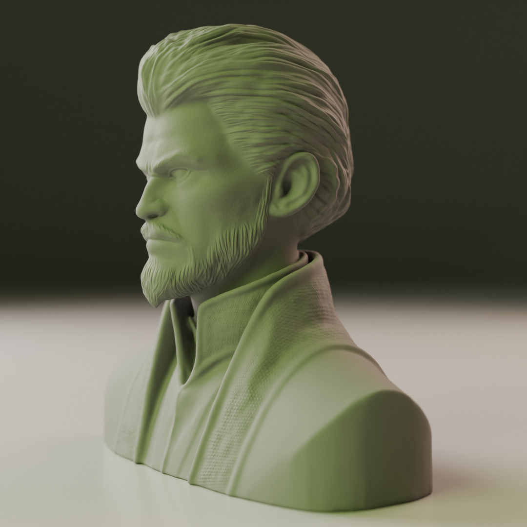 Ras al Ghul 3D print model_1