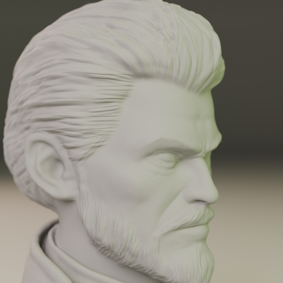 Ras al Ghul 3D print model_3
