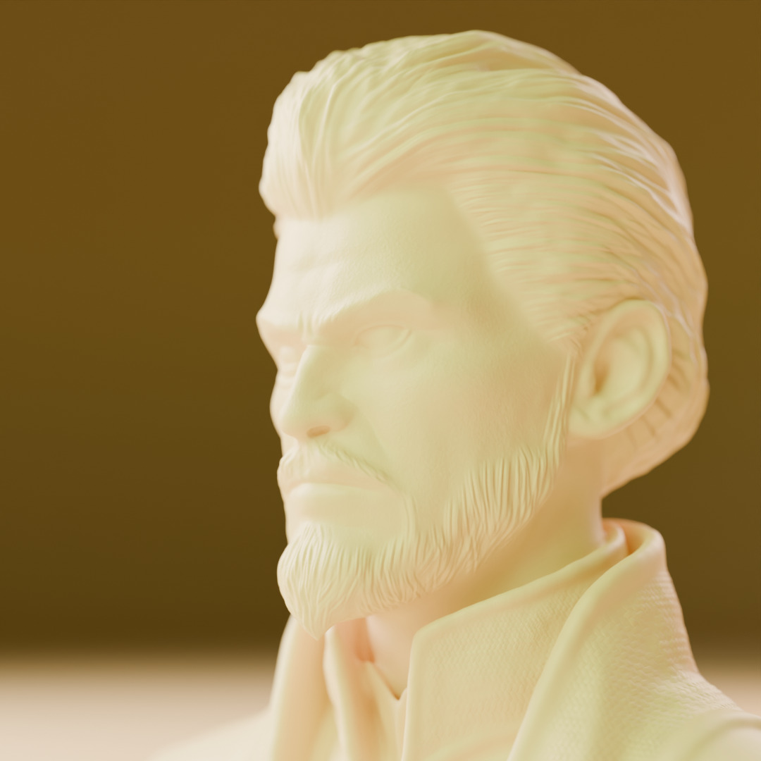 Ras al Ghul 3D print model_11