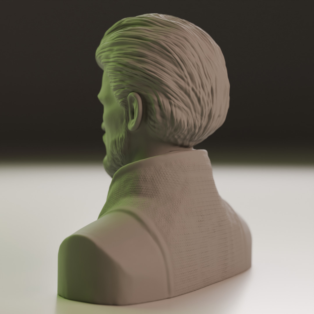 Ras al Ghul 3D print model_6