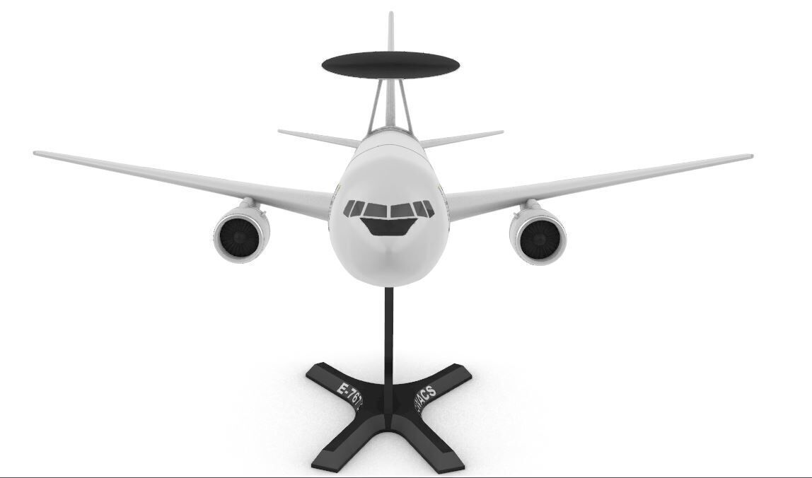 Boeing E-767 AWACS 3D print model_5