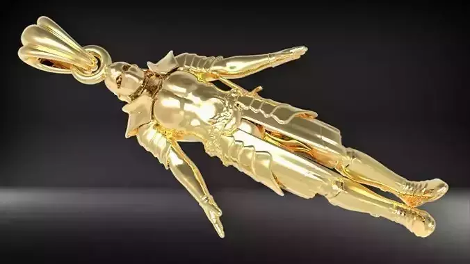 Knight in Shining Armour Pendant