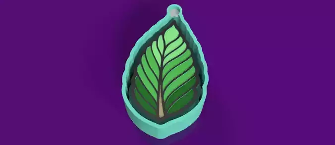 Leaf Tree  Versatile Mold for Silicone Casting