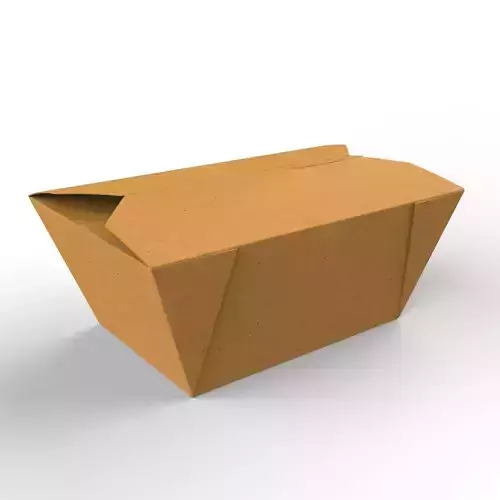 Crafted Takeaway Container for Food Packaging Design Texture