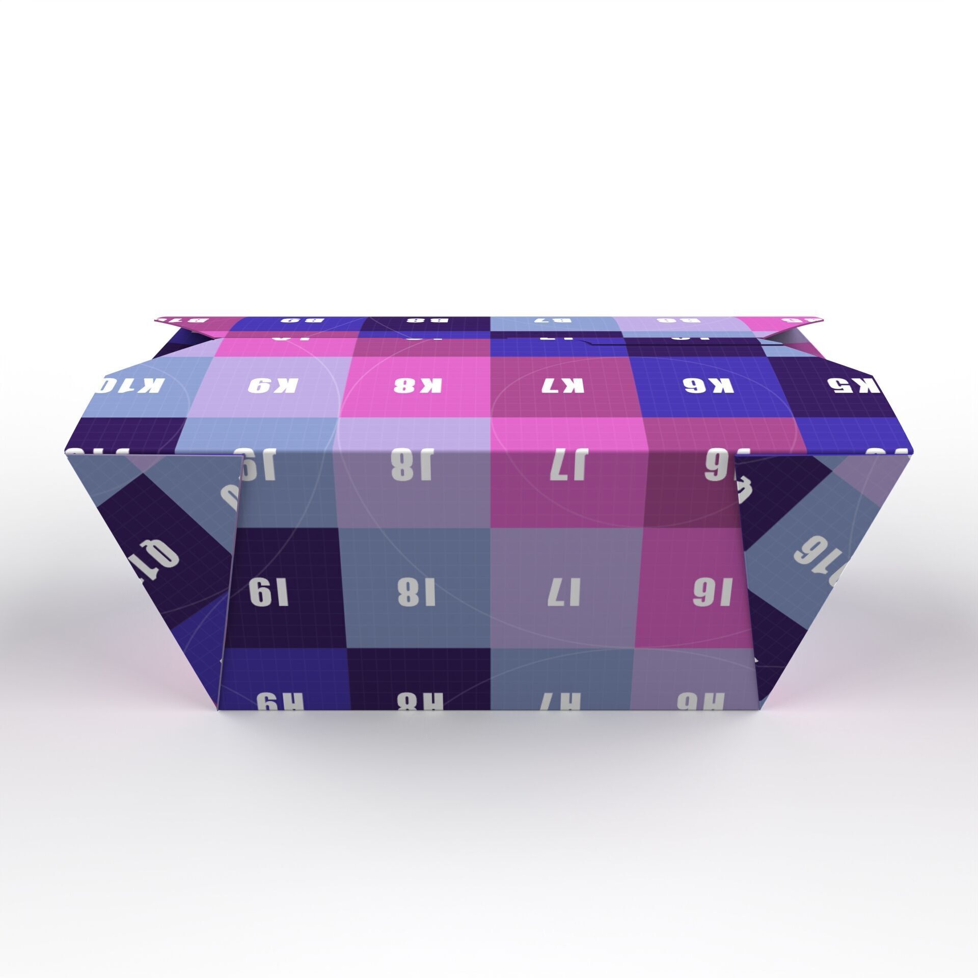 Crafted Takeaway Container for Food Packaging Design Texture_7