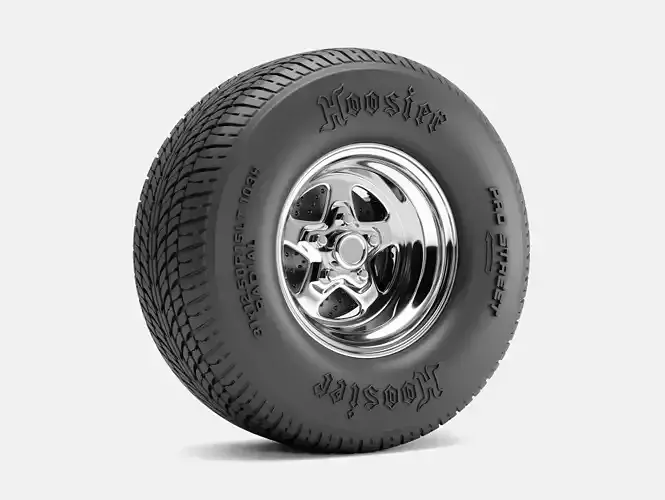 15x10 Weld Pro Star Wheel Hoosier Pro Street 31x12 Tire
