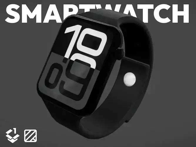 Smart Watch 3D model