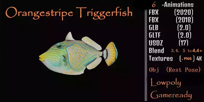 Orangestripe Triggerfish