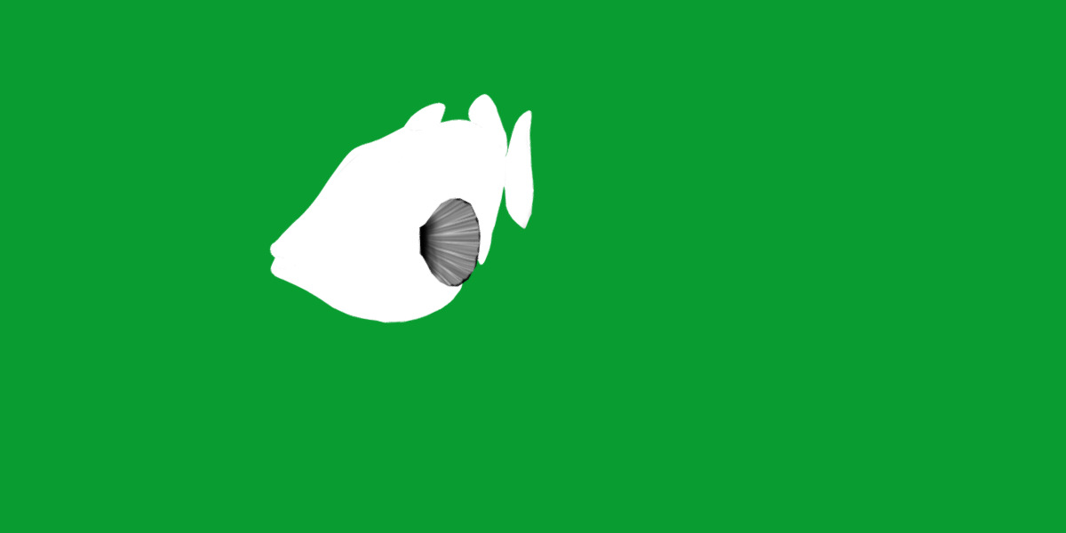 Orangestripe Triggerfish Low-poly 3D model_10