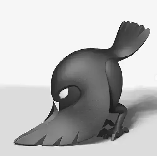 Owl Creature Figure Fan Art Toy 