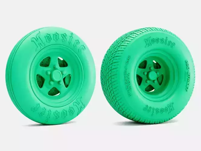 15x5 15x10 Weld Pro Star Hoosier Tires 3D print model